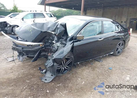 2017 Honda Accord Sport Se из США, поврежденный, VIN 1HGCR2F14HA098214